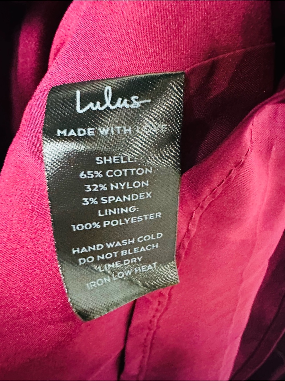 Lulus NWT Tandria Burgundy Smocked Sleeveless Midi Dress Size Large - Picture 10 of 11